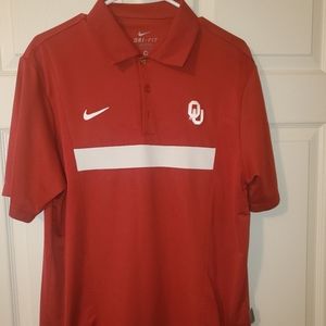 Mens Med Nike Drifit OU Polo